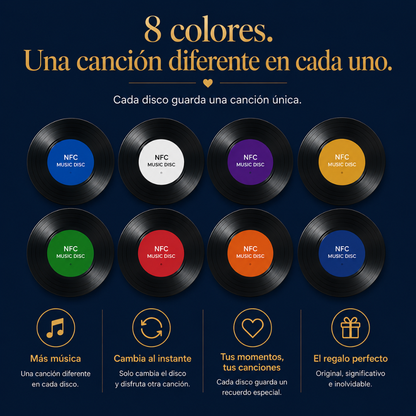 DiscFrame – Reproductor Acrílico Personalizable