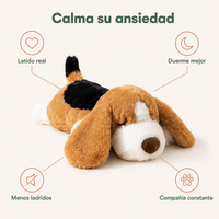 SnugBeat calma la ansiedad por separación: latido real, duerme mejor, menos ladridos